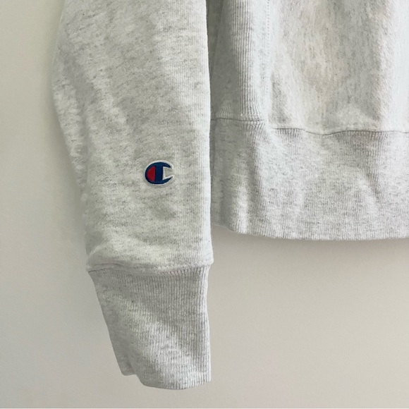 Champion UGA Reverse Weave Georgia Mom Sweatshirt Bulldogs Gray Maroon XS - Picture 9 of 9